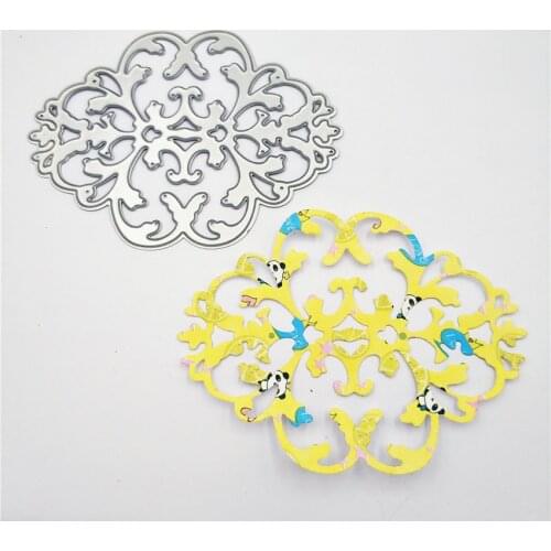Die cutting die toy metal vine man badge crafts paper relief DIY embossed Easter New Year Valentines Day
