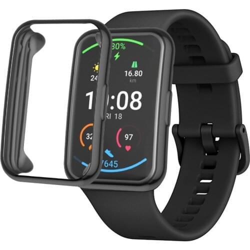 2020 new case Suitable for Huawei watch fit watch case Huawei fit fully plated TPU protective case tia-b09 shell case