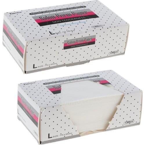 2000 Packs Stylist Perming Dye Color End Wraps Barber Perm Curling Tissue Paper