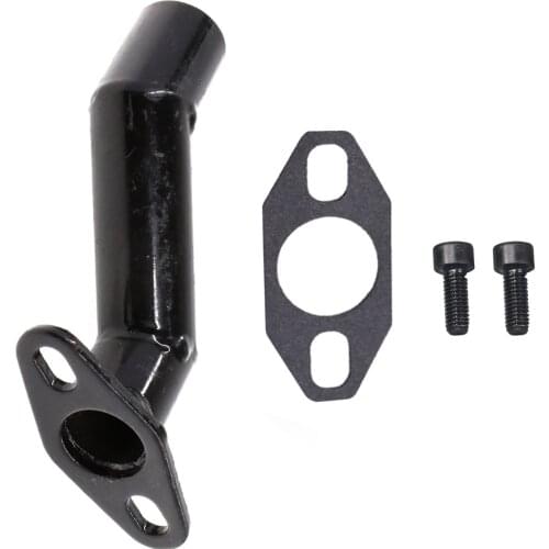 32-40mm Black Short Offset Intake Manifold Gasket 49cc 60cc 80cc Motorized Bike