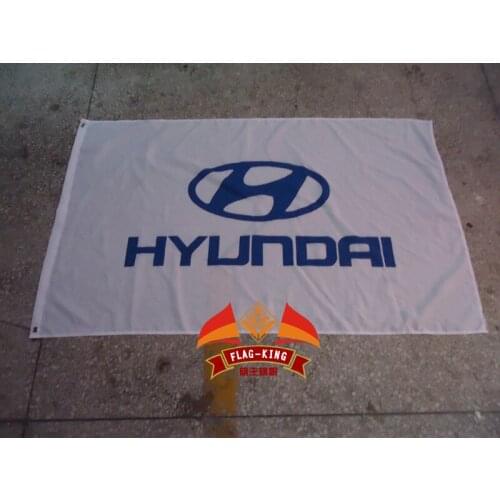 For HY car racing team flag,for HY car club banner,90*150CM polyster flagking