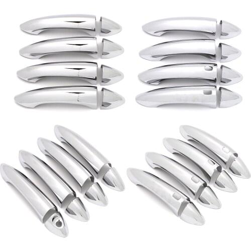 For Vauxhall Insignia MK2 Astra MK7 Car Exterior Modify Chrome Side Door Handle Cover Decoration Trim Protection Sticker