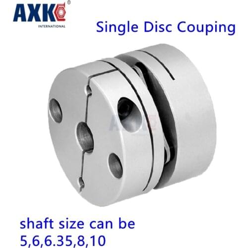 Rodamientos Ball Bearing Axk Dia. 26mm Single Disk Coupling Clamping Disc Coupler 5mm, 6mm, 6.35mm, 8mm, 10mm For Cnc Motor