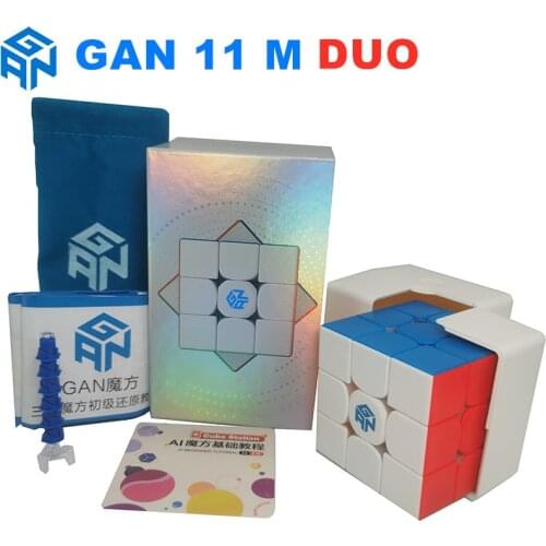 2021 New Version GAN 11 M Duo Magic Cube GAN11 M Duo 3x3 Gan Speed Cube GAN11M Puzzle Cube Educational Toys Cubo Magico