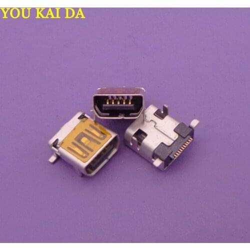 50pcs High Quality 10p 10pin Mini connector,micro usb charging port for Philips and digital product usb female jack 8mm