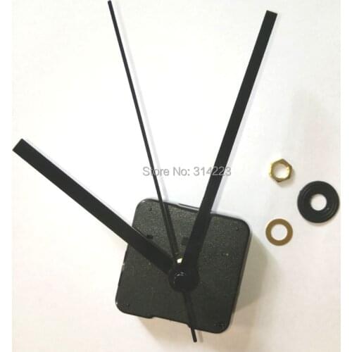 Wholesale! 10pcs New Quartz Clock Movement for Clock Mechanism Repair DIY clock parts accessories shaft 12mm Free shipping