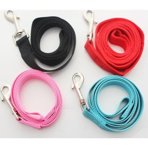 Dog Cat Pet Air Mesh Soft Harness Matching Leash 4 Colors Available Size 3/4"*47.2"