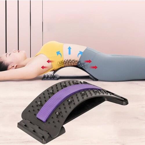 Lumbar Stretching Massage Equipment Waist Belt Lumbar Disc Herniation Traction Device Acupuncture and Therapy Correction