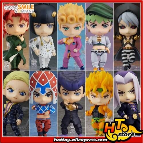 SALE0a 100% Original Good Smile Company Action Figure - Noriaki Kakyouin Giorno Bruno Josuke Higashikata Guido DIO Risotto Rohan
