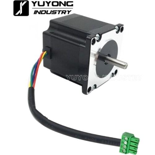 Stepper motor NEMA23 4 wires Shaft Size 1/4" Holding Turque 1.26N.m stepping motor for CNC engraving milling machine 3D printer
