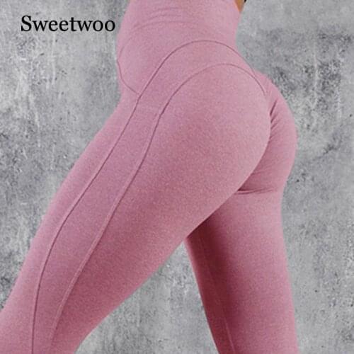 Yoga Pants Sport Leggings Women Sport Fitness high waist V Shape Legging Push Up Leggings Running gym High Waist Workout Pant