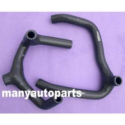 For HONDA Goldwing GL1500 silicone radiator hose 1988-2000 BLACK 1989 1990 91 92 93 94 95 96 97 98 99 00