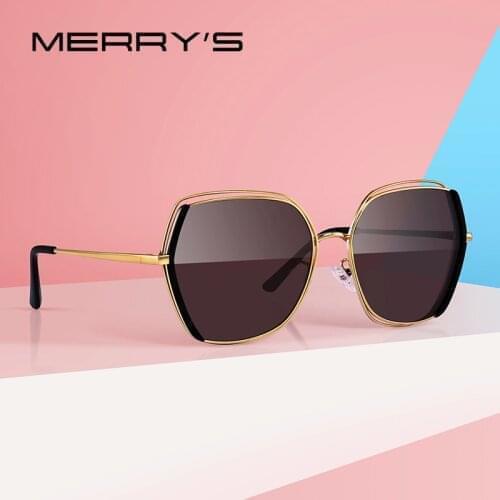 MERRYS Women Luxury Polarized Sunglasses Ladies Fashion Design Sun glasses UV400 Protection S6267