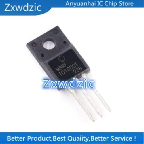 Zxwdzic 10pcs new imported original MBR10100CT TO-220 Schottky diode 10A/100V
