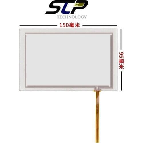 10 Pcs New 5.8''inch 150mm*95mm Touch screen panel for Car DVD GPS navigation Resistive Touch screen handwriting Panel Glass