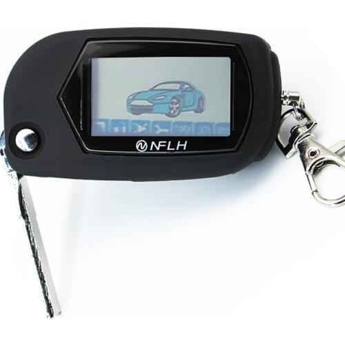 Keychain with flip key main key fob for car alarm starline A61 remote control Key Chain Engine Start Remote Control