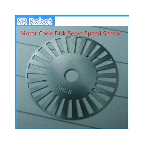 Motor Code Disk Servo Speed Sensor Vehicle Speedometer Digital Disk Positioning Code Disk Robot M66 Velocity Measure DIY RC Smar