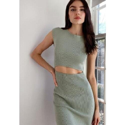 MUICHES Fashionable Knitted Dresses