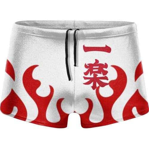 Men Anime Cosplay swimwear Namikaze Minato shorts husband for the sea Pool