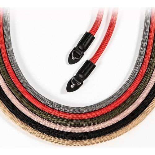 10pcs/lot Nylon Rope Camera Shoulder Strap Neck Strap for Mirrorless Digital Camera Leica Canon Nikon Olympus Pentax Sony