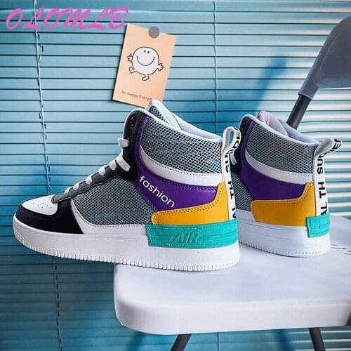 Мужские высокие кеды OLOMLB China At AliExpress