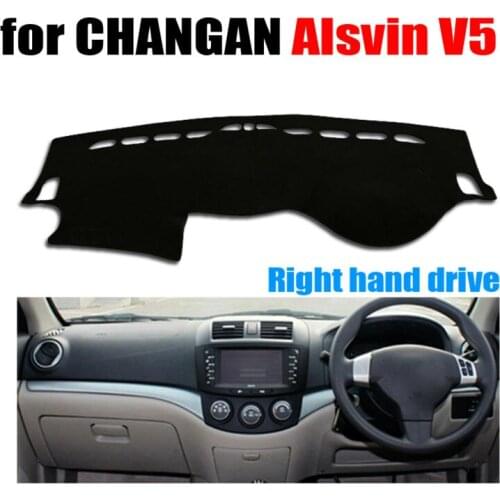 Car dashboard covers mat for CHANGAN Alsvin V5 all the years Right hand drive dashmat pad dash cover auto dashboard accessories