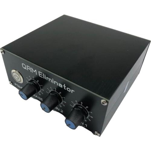 QRM X-Phase 1-30 MHz HF Bands Amplifier X Phase Built-in PTT Control Black