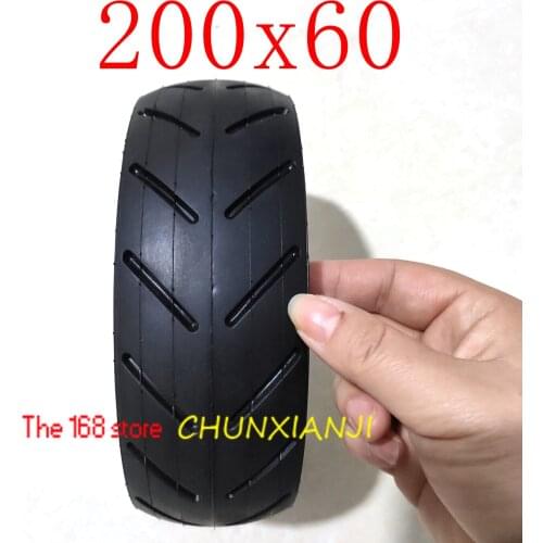 Size 200x60Tubeless Tire Explosion-proof Tire 8 Inch 200*60 Vacuum Tire for Electric Scooter
