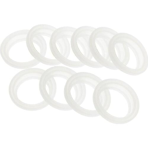 10Pcs Silicone Gasket Sealing O-Rings Gaskets for 4/4.5cm Vacuum Bottle Cover Stopper Thermal Cup Lids Travel Bullet Flask Cover