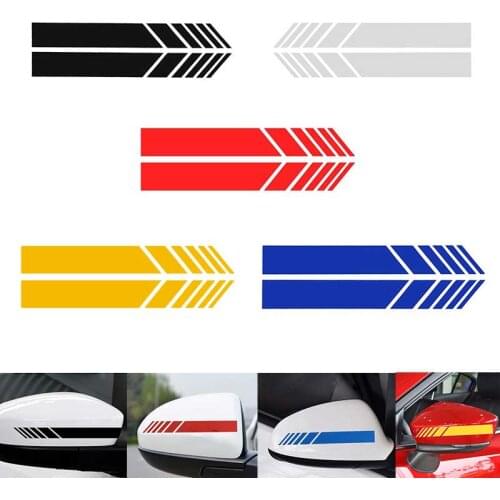 Universally JDM Vinyl Car Rearview Mirror Reflective Decorative Sticker Decal for Benz W204 W212 W117 W176 Edition 1 AMG BMW