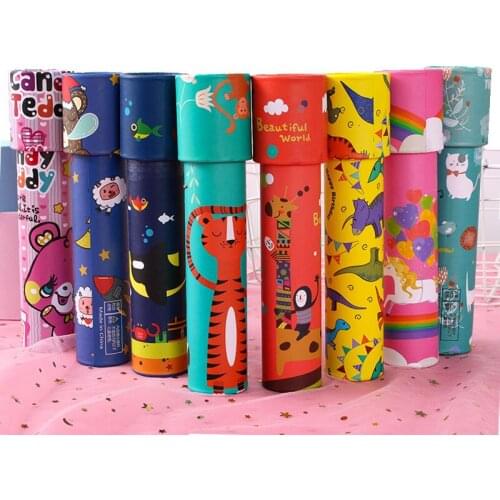 Interactive Logical Rotating Kaleidoscope Magic Classic Educational Toys For Kids Imaginative Cartoon Children