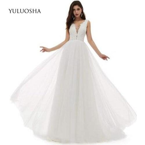 YULUOSHA V-neck Wedding Dresses