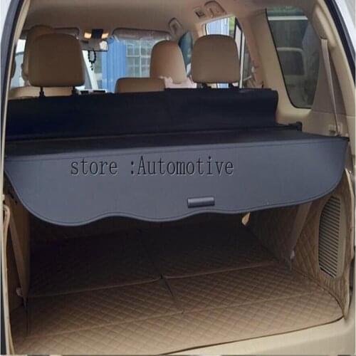 Rear Trunk Security Shield Cargo Cover Fit For Toyota Prado FJ120 2003 2004 2005 2006 2007 2008 2009