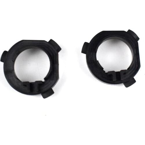 2Pcs H1 Bulb Holder Auto Retainer Adapter Base Socket For Kia Cadenza K7 Headlight LED Dyoung Automotive Parts D128