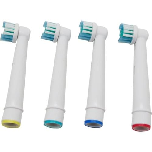 4 pcs /pack SB-17A Replacement Brush Heads For Braun oral B D12,D16,D29,D20,D32,OC20,D10513, DB4510k 3744 3709 3757 D19 OC18 D81