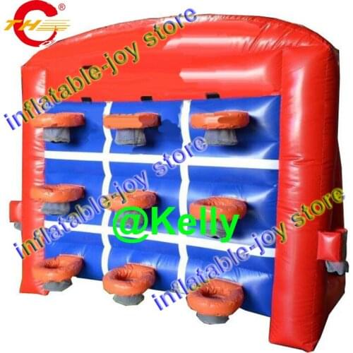 Free air shipping inflatable Tic Tac Toe Basketball hoop game, inflatable basketball shooting game, carnival inflatable games