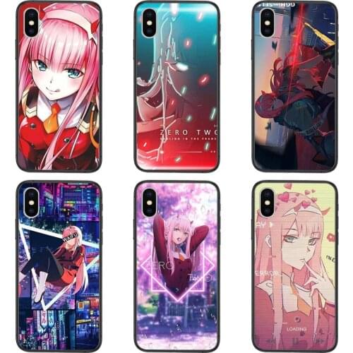 Free Black Funda Tpu Darling In The Franxx ZERO TWO 002 For Huawei P50 P40 P30 P20 P10 Lite E Plus Pro P Smart Z 2019 2020 2021