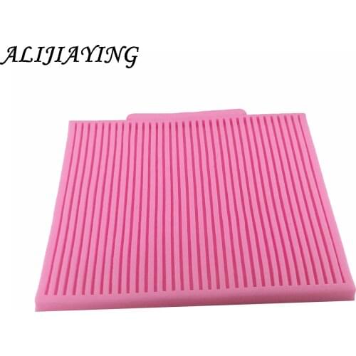 Border Lace Mat Cake Decorating Tools Needle Knitting Wool Texture Silicone Molds Taart Decoratie Kitchen Chocolate Mould D0900