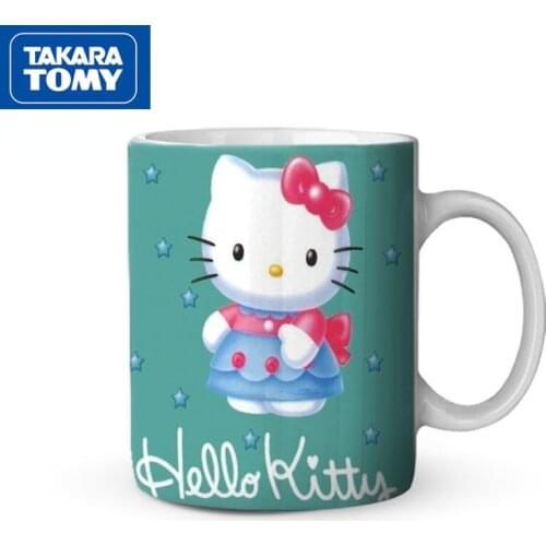 Hello Kitty Cartoon Childrens Ceramic Color Changing Mug When Heated
