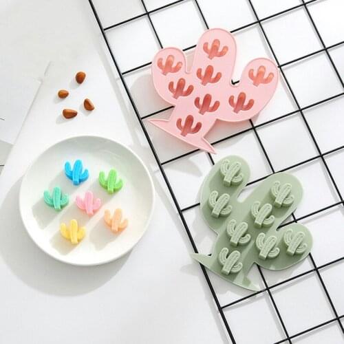 Cactus Design Silicone Cake Chocolate Mold DIY Fondant Cake Decorating Tools Ice Cube Tray Cookies Soap Mold