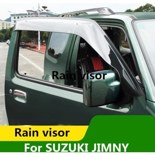 For SUZUKI JIMNY Rain visor window rain eyebrow flashing board modified