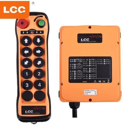 Juuko taiwan double speed hoist universal crane 24v wireless radio remote control for lift