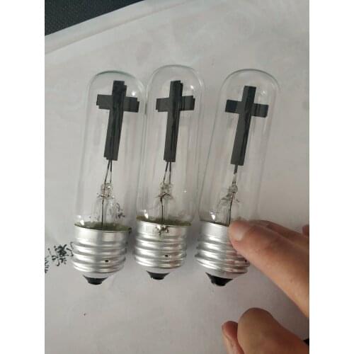 10pcs/lot Quality T30 E27 230v3w Jesus Cross Flame Lights Lamps Incandescent Bulbs Illuminates Church Decoration Cross Bulbs
