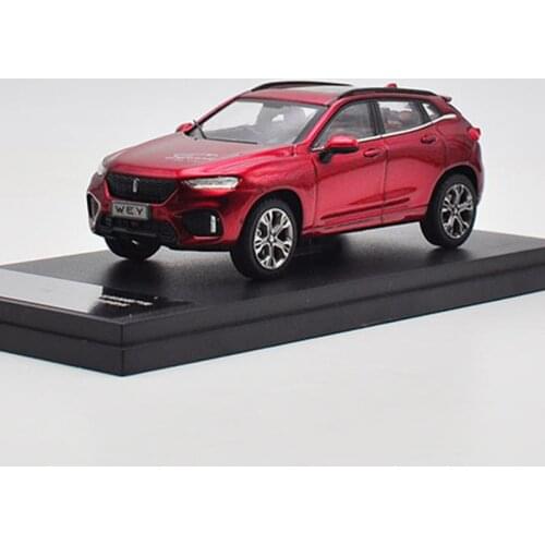 Diecast 1:43 Scale WEY VV7 Classic SUV Alloy Simulation Static Car Model Adult Collection Decoration Gifts Toys for Boys
