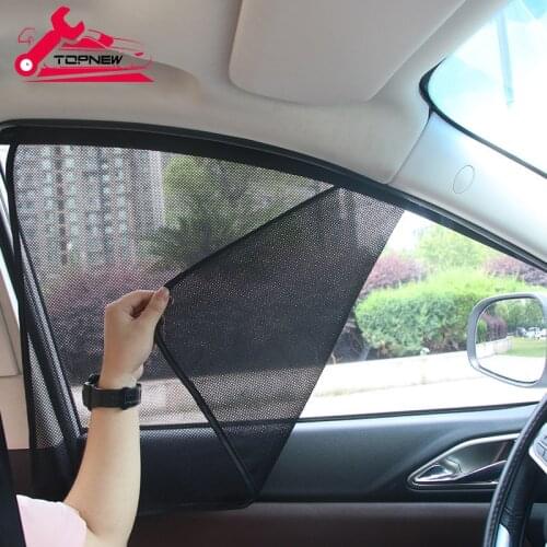 Car Window Magnets Covers Sunshades - Side Window Mesh Sun Visor Privacy Sun Shades Front Back Blocker Curtains