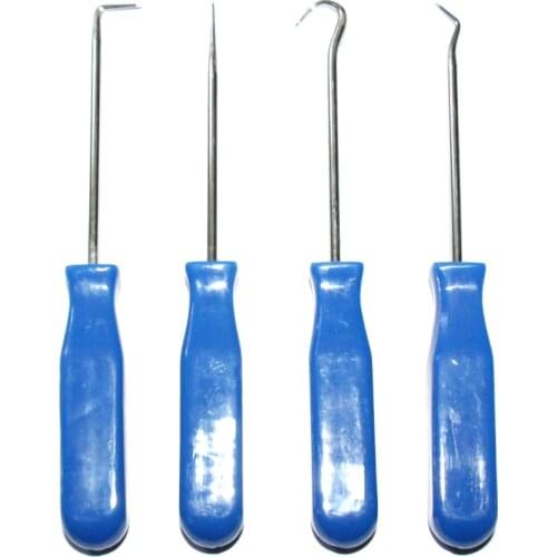 4Pcs 135mm Car Auto Vehicle Oil Seal Screwdrivers Set O-Ring Seal Gasket Puller Remover Pick Hooks Tools CSV Free Shipping