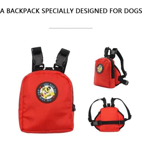 Nylon Multicolor Dog Backpack Convenient Environmentally Pet Cat Puppy Harness Bag with Leash Hiking Camping Outdoor Backpack