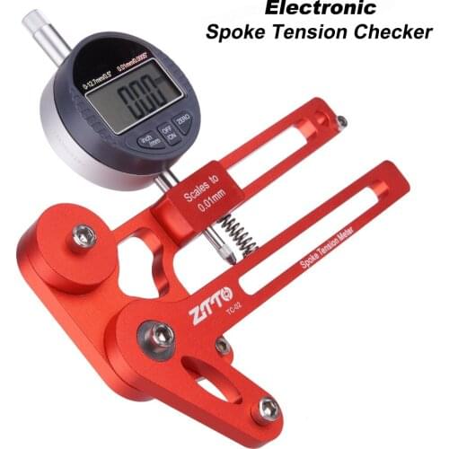 Bicycle Spokes Tension Checker Meter Tool Electronic Spoke Tool High Precision Reliable Mechanical Instrument Accurate Stable