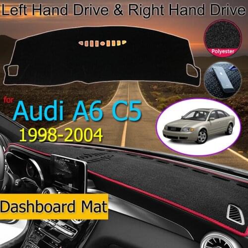 For Audi A6 C5 1998~2004 4B Anti-Slip Mat Dashboard Cover Pad Sunshade Dashmat Protect Carpet Accessories S-line