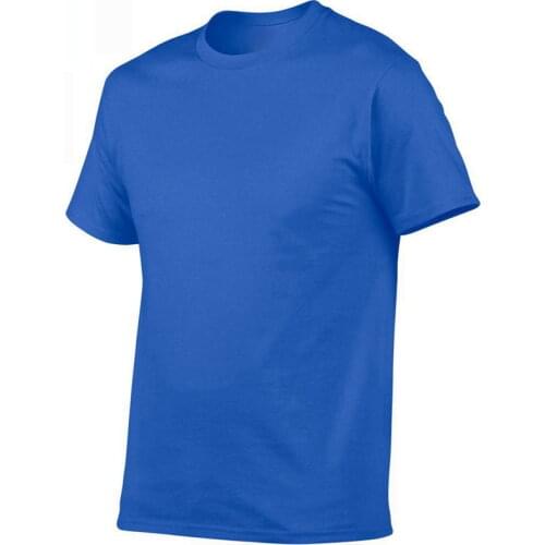 2019 summer New High quality men T shirt casual short sleeve o-neck 100% cotton t-shirt men brand white black tee shirt